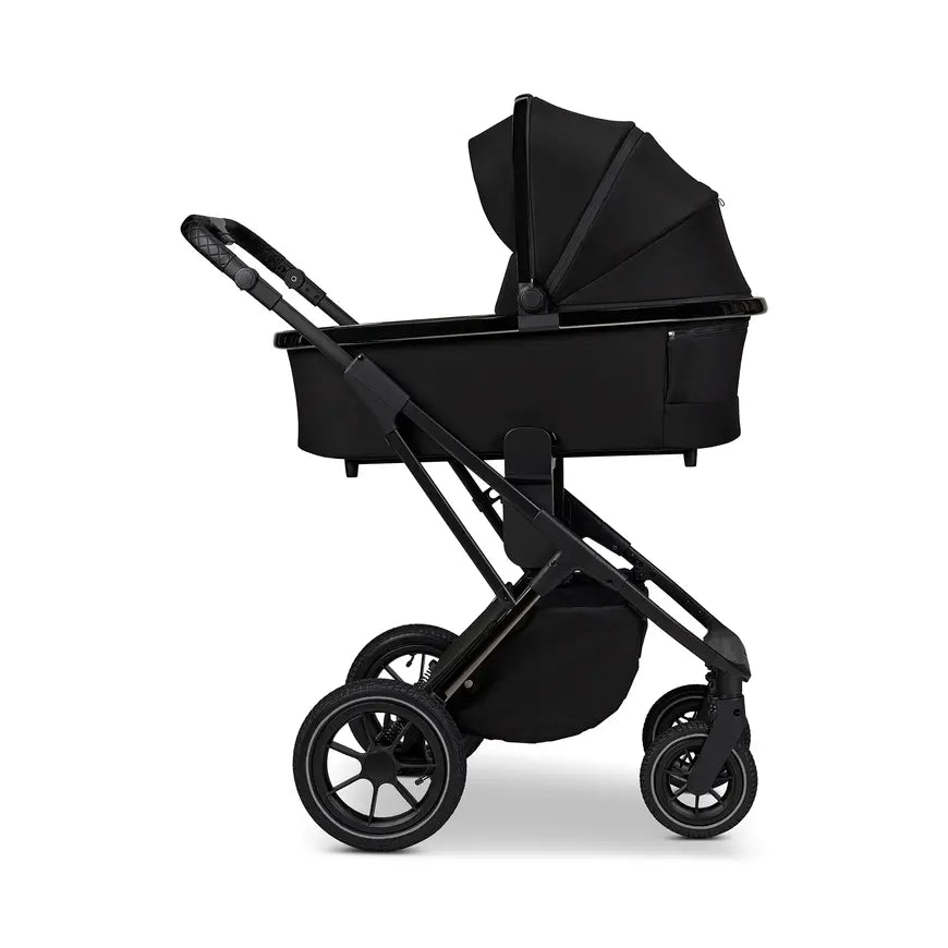 B-Ware Moon Kombikinderwagen Kinderwagen Babywanne Più Onyx Breite Komfortwanne Buggy - 2000587275011