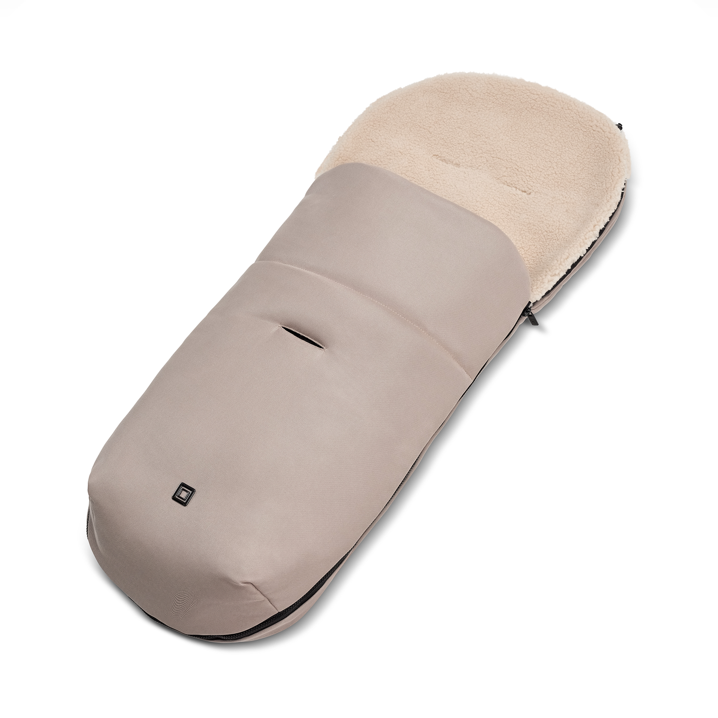 Moon Fußsack Kinderwagen Fußwärmer Winter Sand Premium Innenfutter Teddyfell B-Ware - 4025583043257