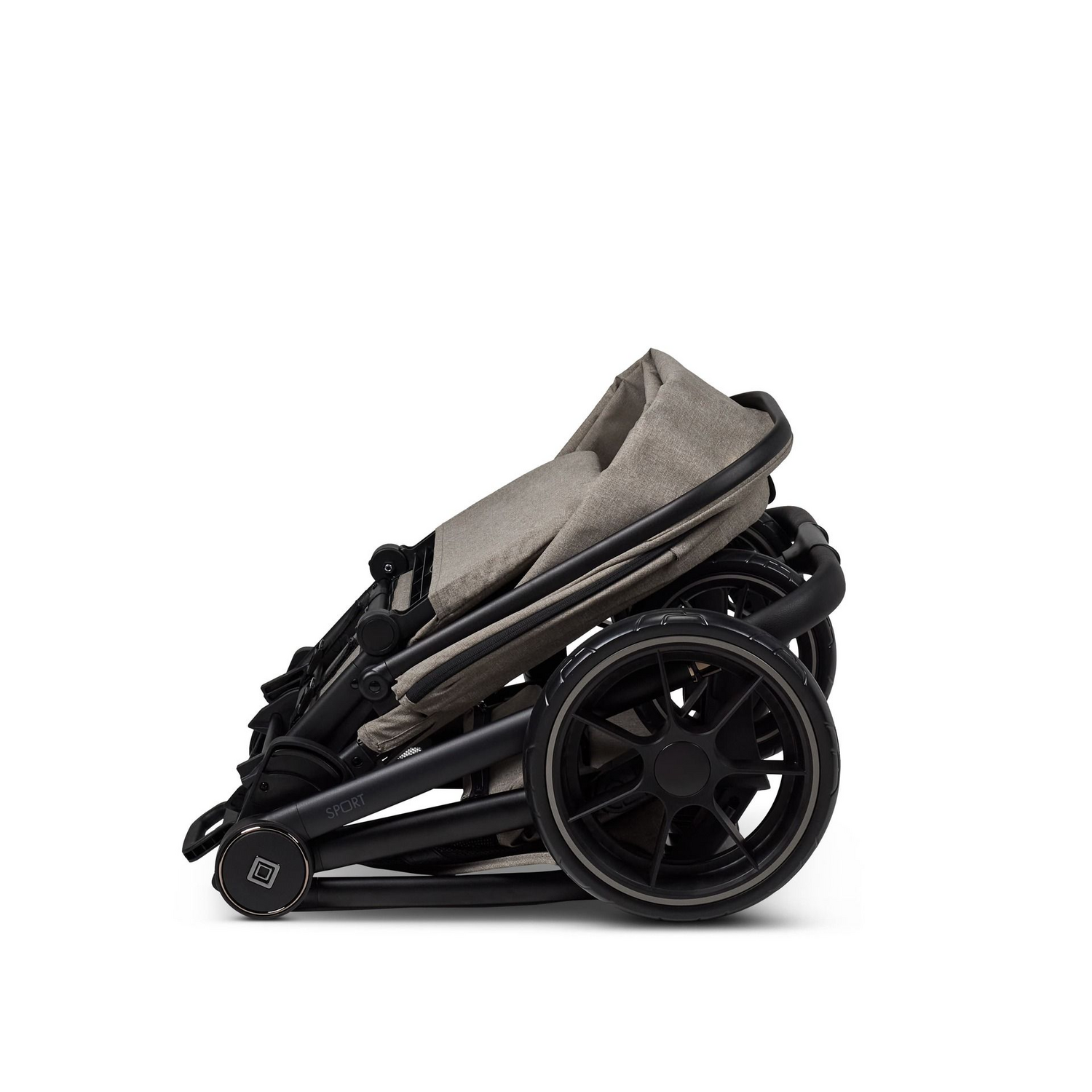 B-Ware Moon Sport Sportwagen Buggy Kinderwagen Babywagen Melange Xl Räder Buggy - 4025583042755