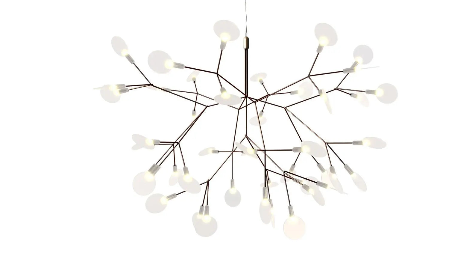 B-Ware Moooi Pendelleuchte Hängelampe Led Heracleum Iii Endless Nickel Lampenschirm - 8718282296180
