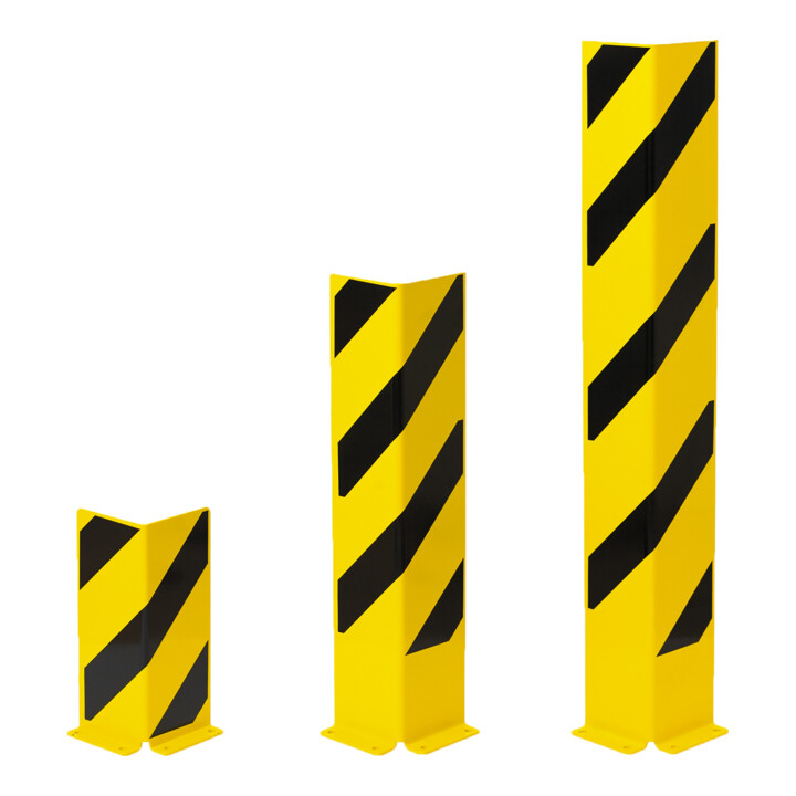 Moravia Anfahrschutz Winkel Rammschutz Schwarz Gelb 400x160x6mm Aufdübeln B-Ware - 4055381174679