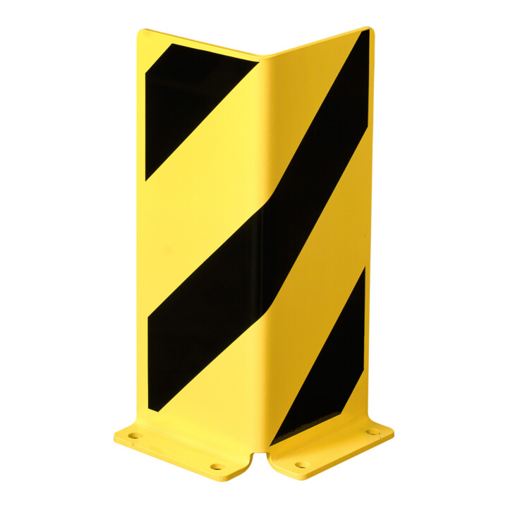 Moravia Anfahrschutz Winkel Rammschutz Schwarz Gelb 400x160x6mm Aufdübeln B-Ware - 4055381174679