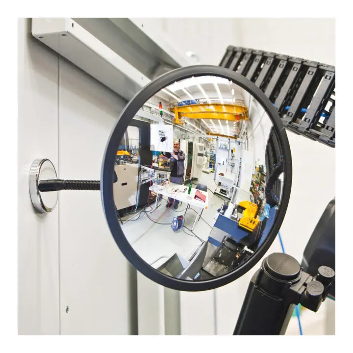 B-Ware Moravia Beobachtungsspiegel Rundspiegel Acrylglas Spiegel Halter Magnetfuß 300mm - 4055381429762