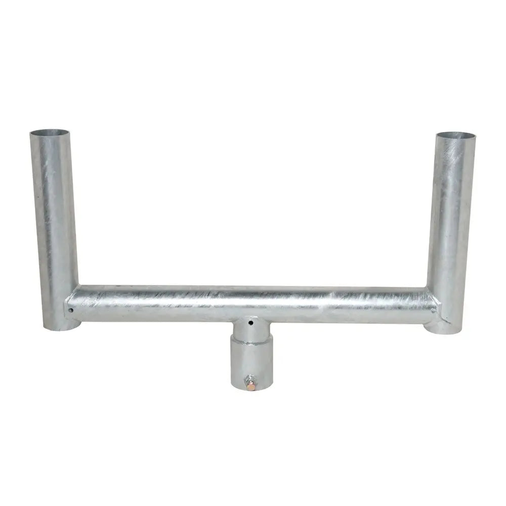 B-Ware Moravia Gabelaufsatz Adapter Verkehrsspiegel Diamond Silbergrau Spiegelgröße 460 - 4055381117799