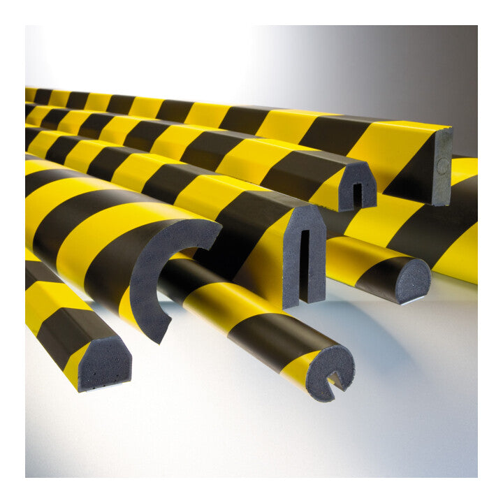 Moravia Prallschutz MORION Rechteck Flächenschutz 20x60mm L 1000mm gelb 4 STÜCK - 4055381202846
