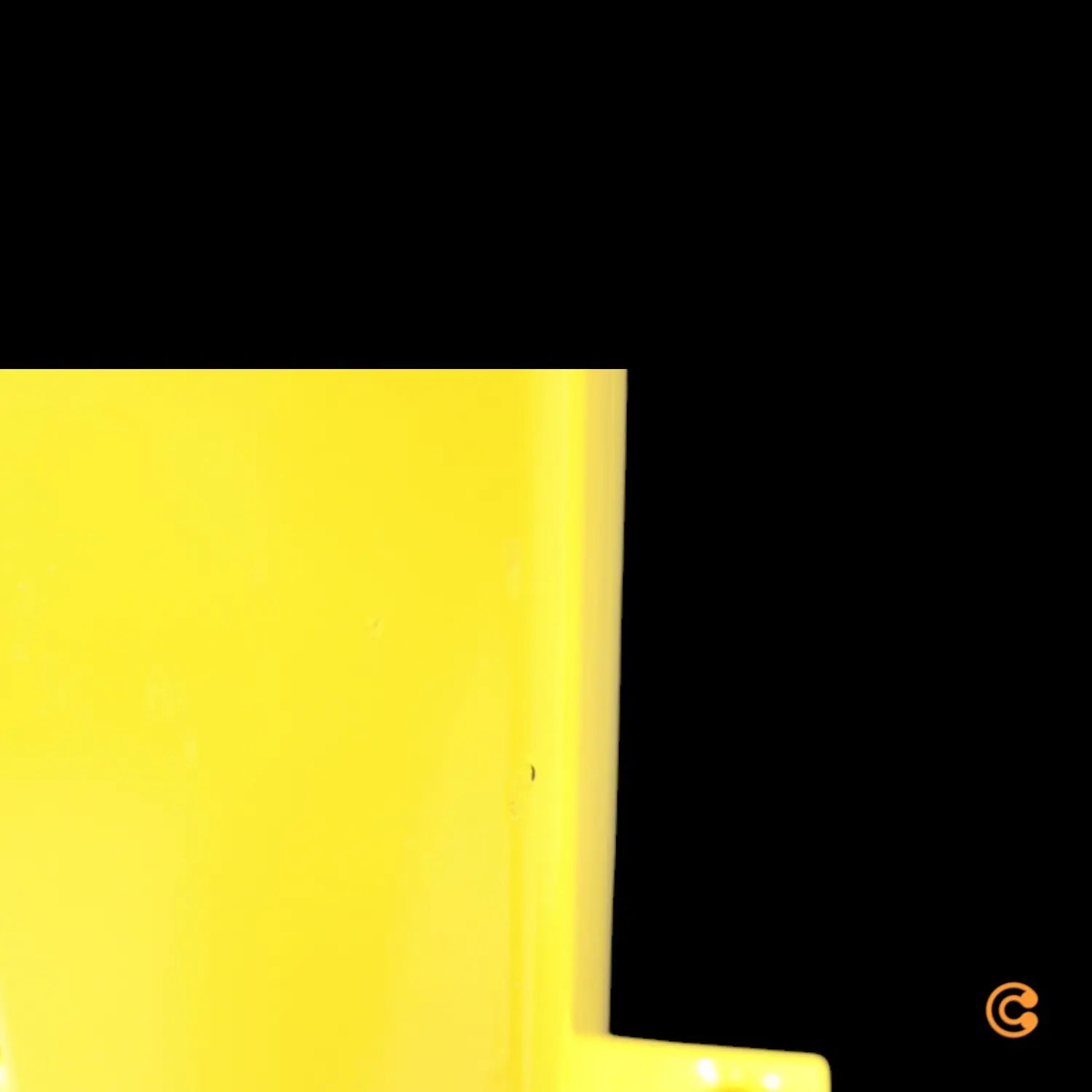 B-Ware Black Bull Rammschutzgeländer Schutzgeländer Mittelpfosten Gelb Siehe Text/Foto - 4055381498393