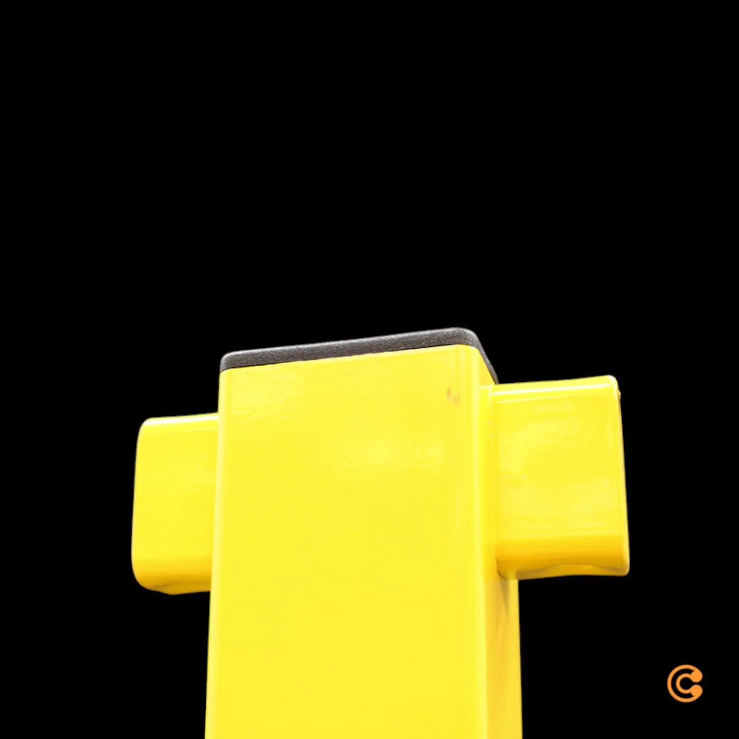 B-Ware Black Bull Rammschutzgeländer Schutzgeländer Mittelpfosten Gelb Siehe Text/Foto - 4055381498393