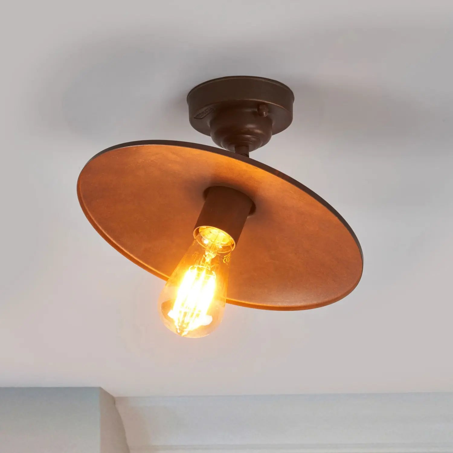 B-Ware Moretti Luce Deckenleuchte Lampe Alice Altmessing Messing Leuchte Deckenlampe - 8021035005374