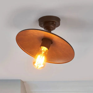 B-Ware Moretti Luce Deckenleuchte Lampe Alice Altmessing Messing Leuchte Deckenlampe