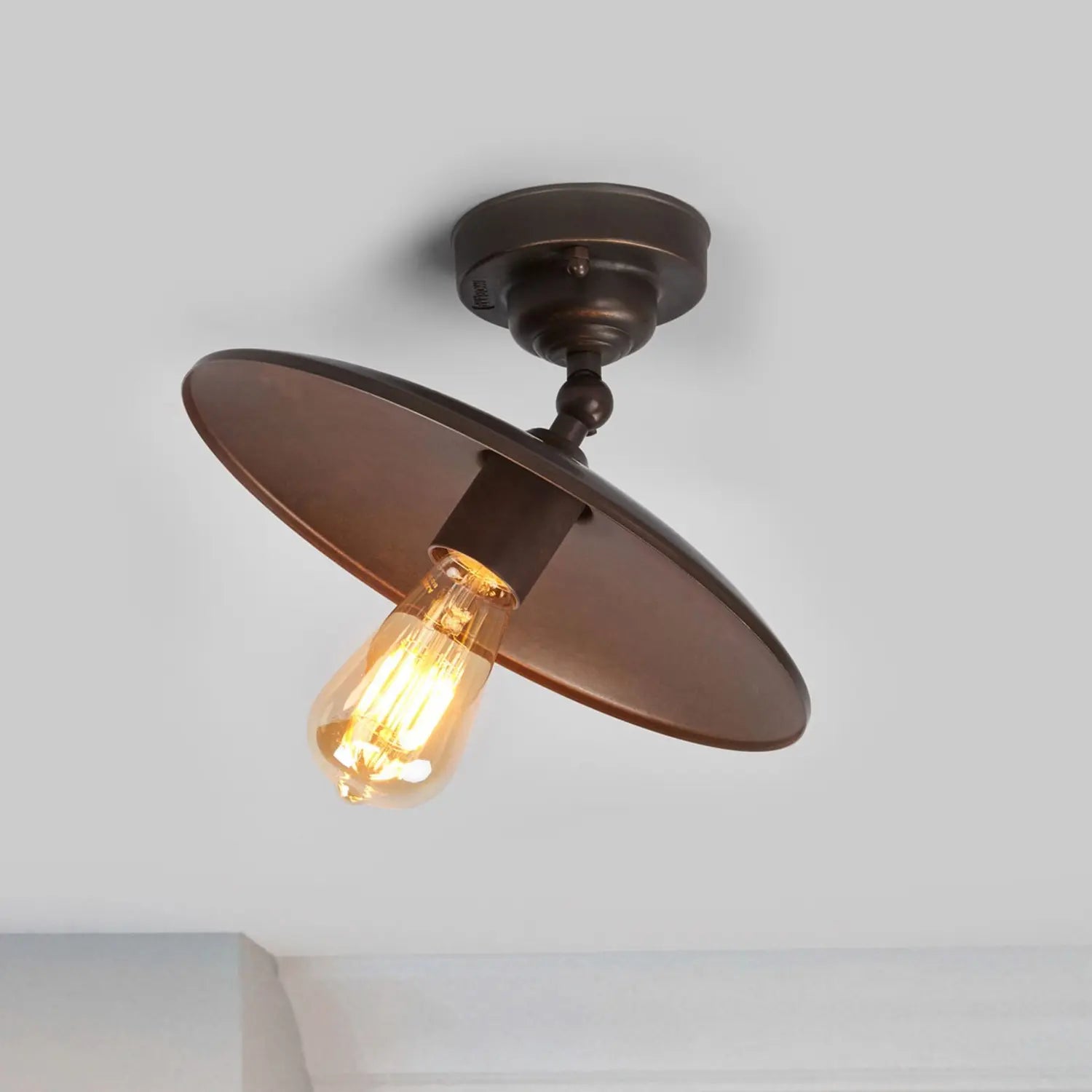 B-Ware Moretti Luce Deckenleuchte Lampe Alice Altmessing Messing Leuchte Deckenlampe - 8021035005374