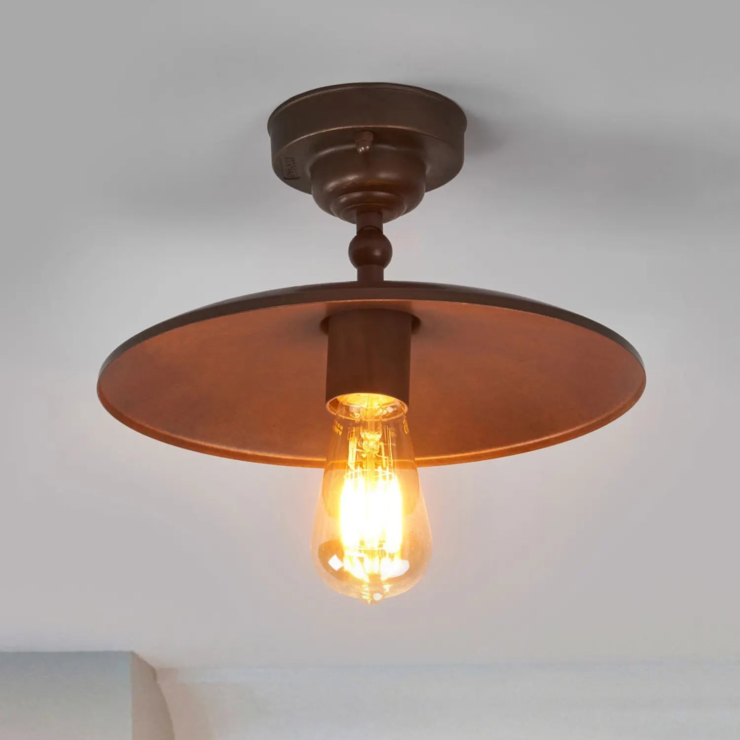 B-Ware Moretti Luce Deckenleuchte Lampe Alice Altmessing Messing Leuchte Deckenlampe - 8021035005374