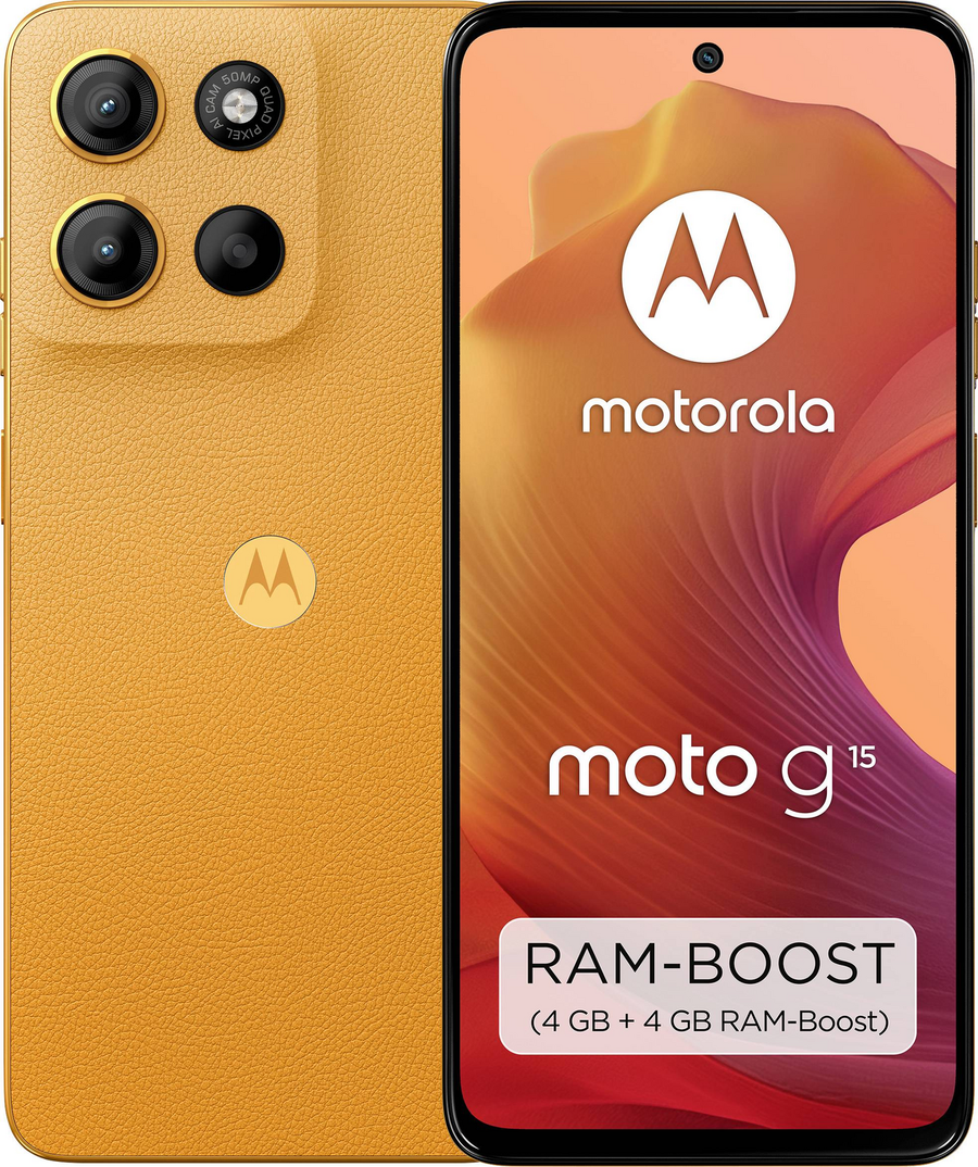 Motorola Moto G15 Smartphone Handy 128 Gb 17.1 Cm 6.72 Zoll Orange Android 15    B-Ware - 840023280849