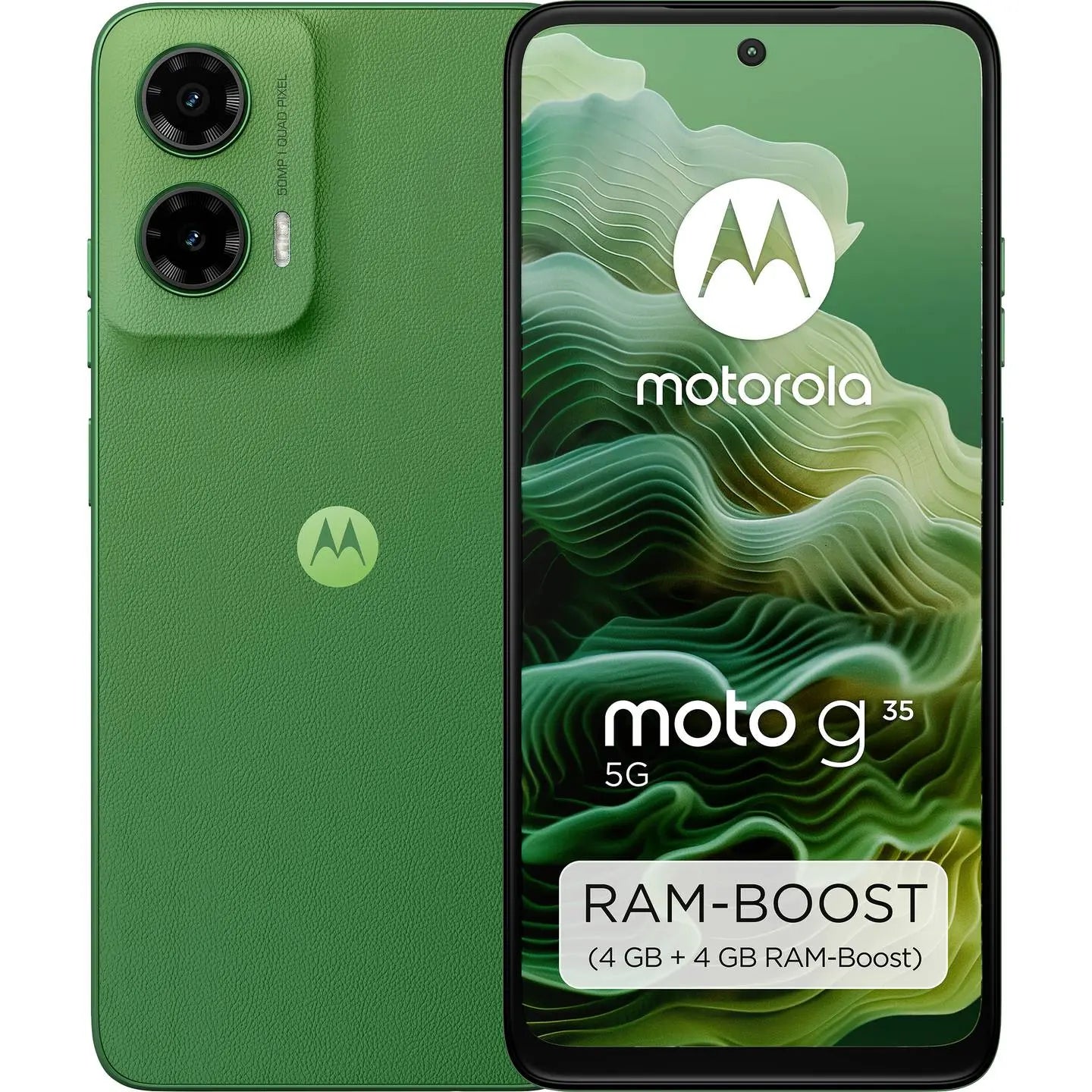 B-Ware Motorola Moto G35 5 G Smartphone Handy 128 Gb Leaf Green Mobiltelefon Gerät - 840023269165
