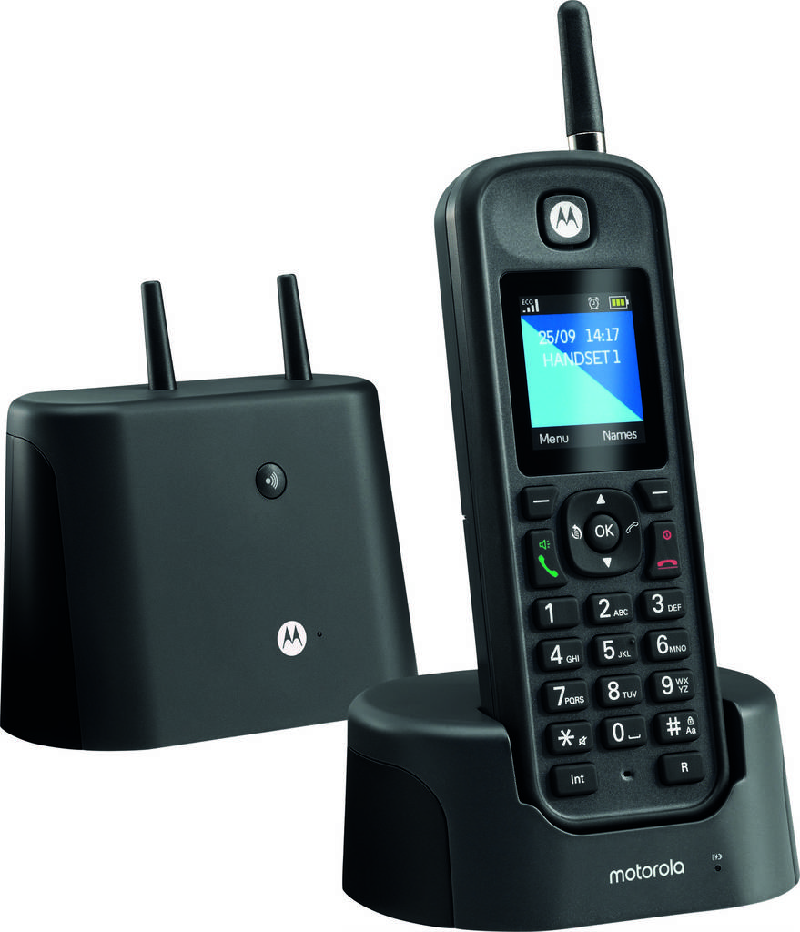 B-Ware Motorola O201 Dect Schnurloses Telefon Festnetztelefon Mobilteil Analog Schwarz - 4064161039299