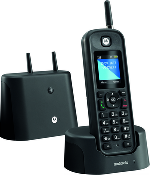 B-Ware Motorola O201 Dect Schnurloses Telefon Festnetztelefon Mobilteil Analog Schwarz