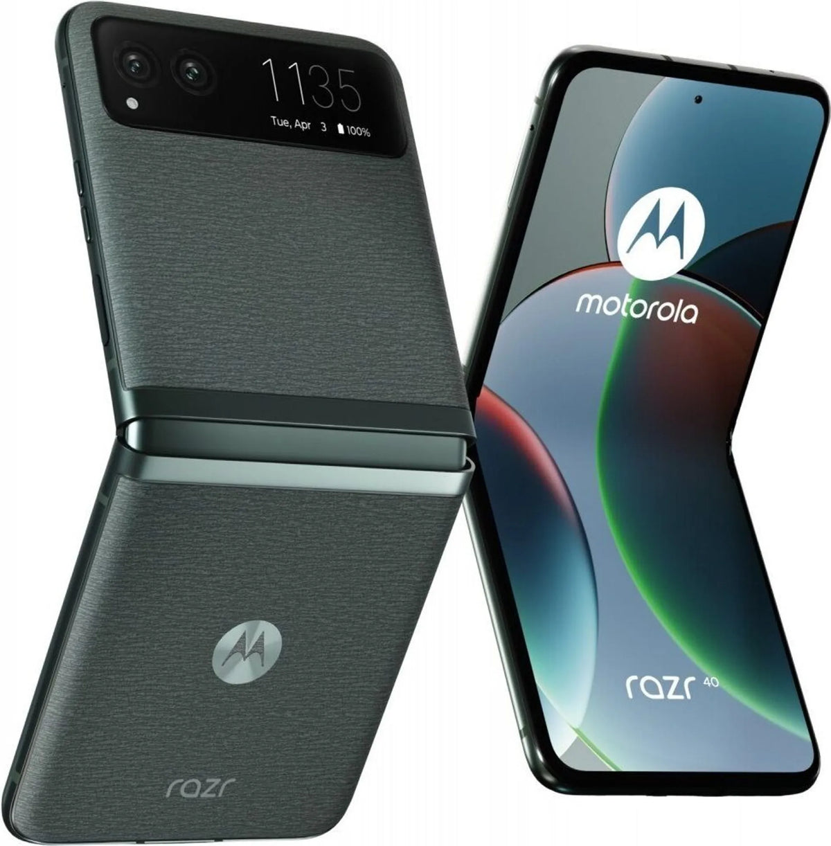 Motorola Smartphone Handy Razr 40 Klapphandy 256GB Sage Green 5G Dual SIM - 0840023246340