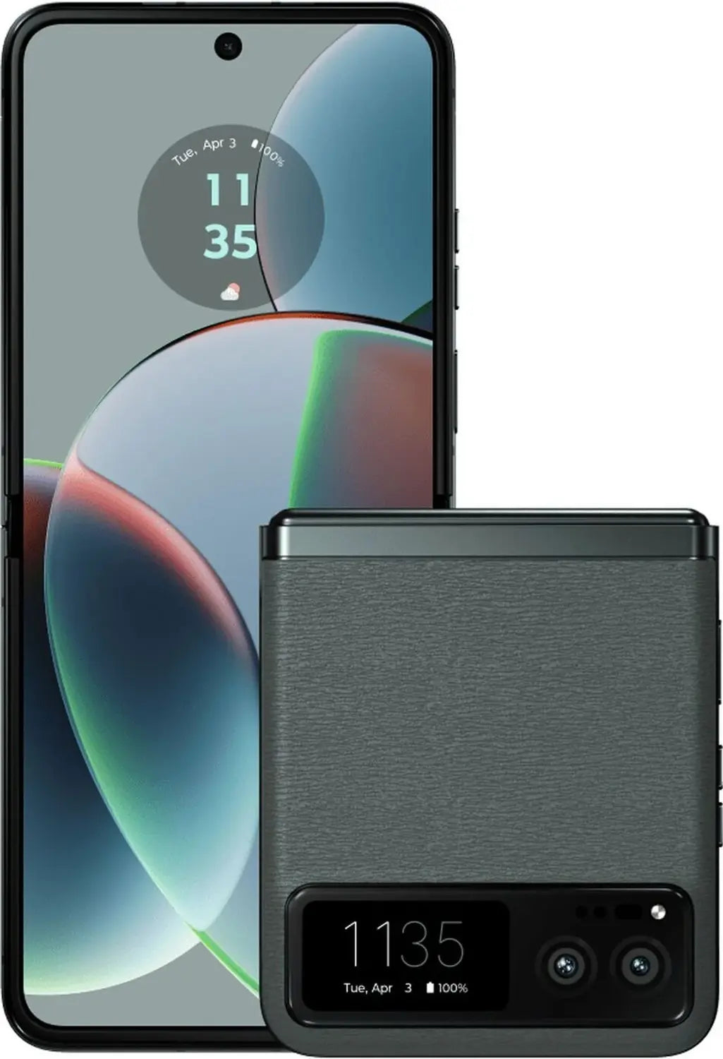 B-Ware Motorola Smartphone Handy Razr 40 Klapphandy 256 Gb Sage Green 5 G Dual Sim  - 840023246340