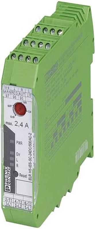 Phoenix Contact Motorschütz Elr H5 Ies Sc  24 Dc/500 Ac 2 24 V/Dc 2.4 A 4 In 1 B-Ware - 4046356504058