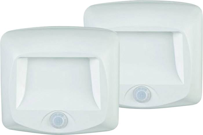 Mr. Beams Mb532 Nachtlicht Lampe Licht Bewegungsmelder Stufenleuchte Weiß 2er Set B-Ware - 5060229190444