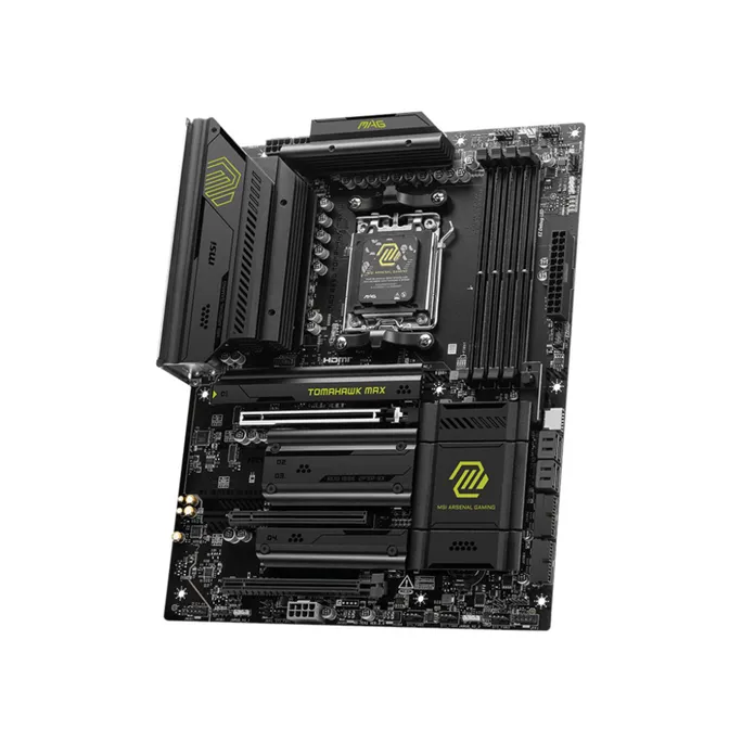 Msi Mag B850 Tomahawk Max Wifi Mainboard Motherboard Am5 M2 Wifi7 Bt Hdmi Usb C B-Ware