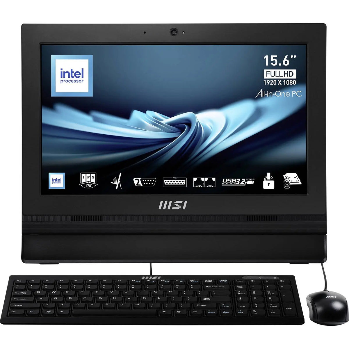 B-Ware Msi All In One Pc Pro Ap162 T Adl 019 De 39.6 Cm (15.6 Zoll) Full Hd Intel N N100 - 4711377168953