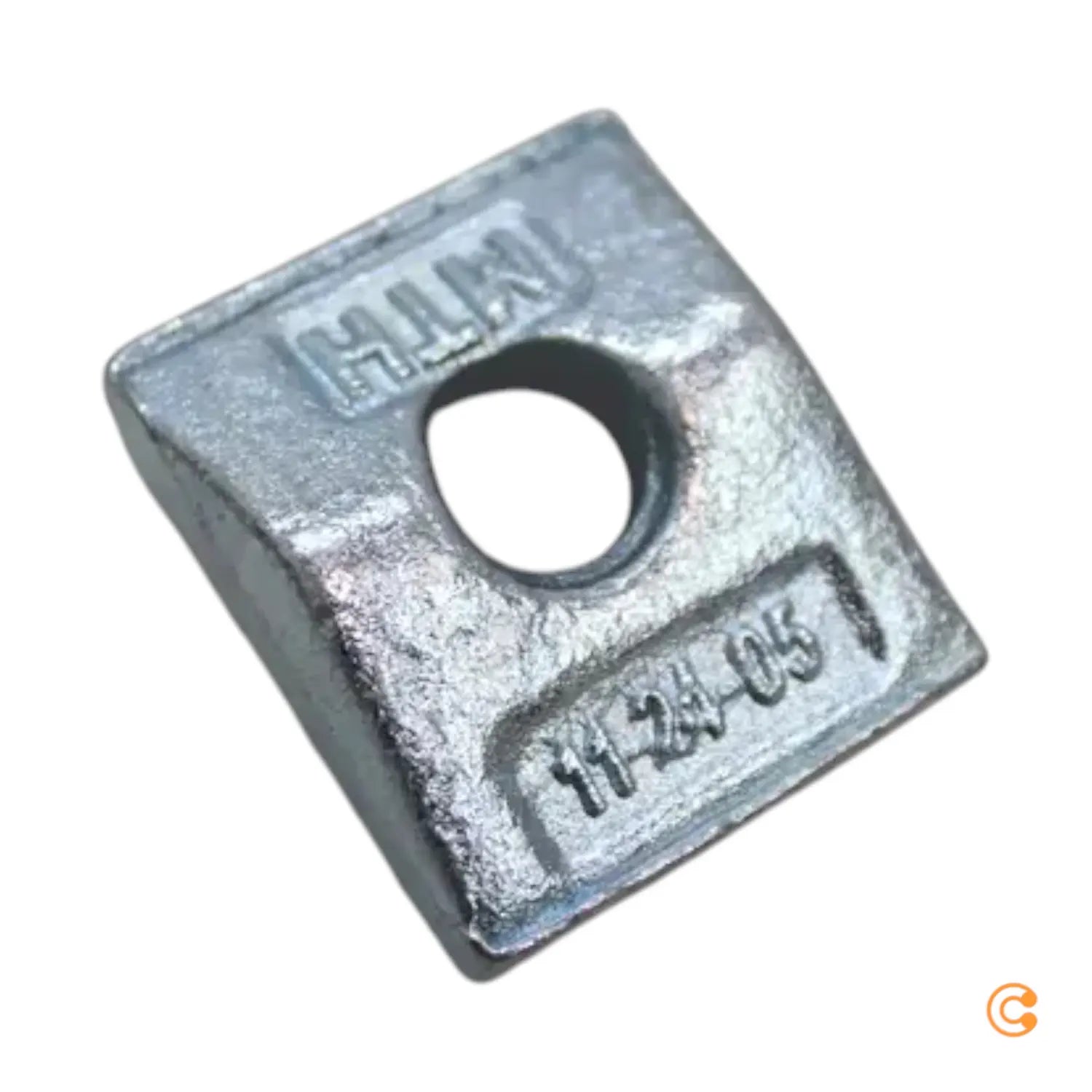 B-Ware Mth Klemmplatte Klemmscheibe M12 Nova Grip C45+N Galvanisch Verzinkt 96 Stück - 4051426966438