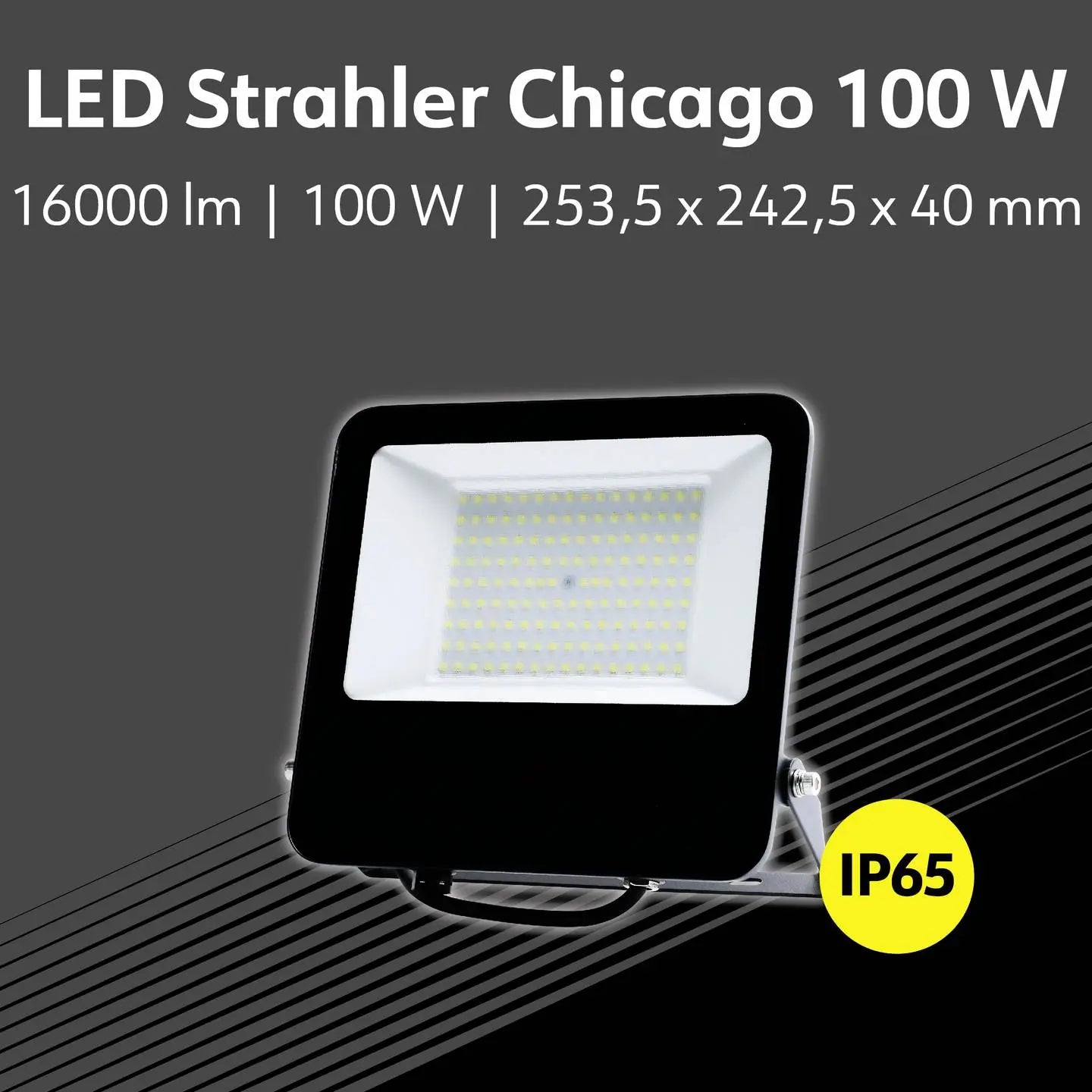 B-Ware Müller Licht Strahler Fluter Led Außenstrahler Chicago Kabel Magnet Neutralweiß  - 4018412695642