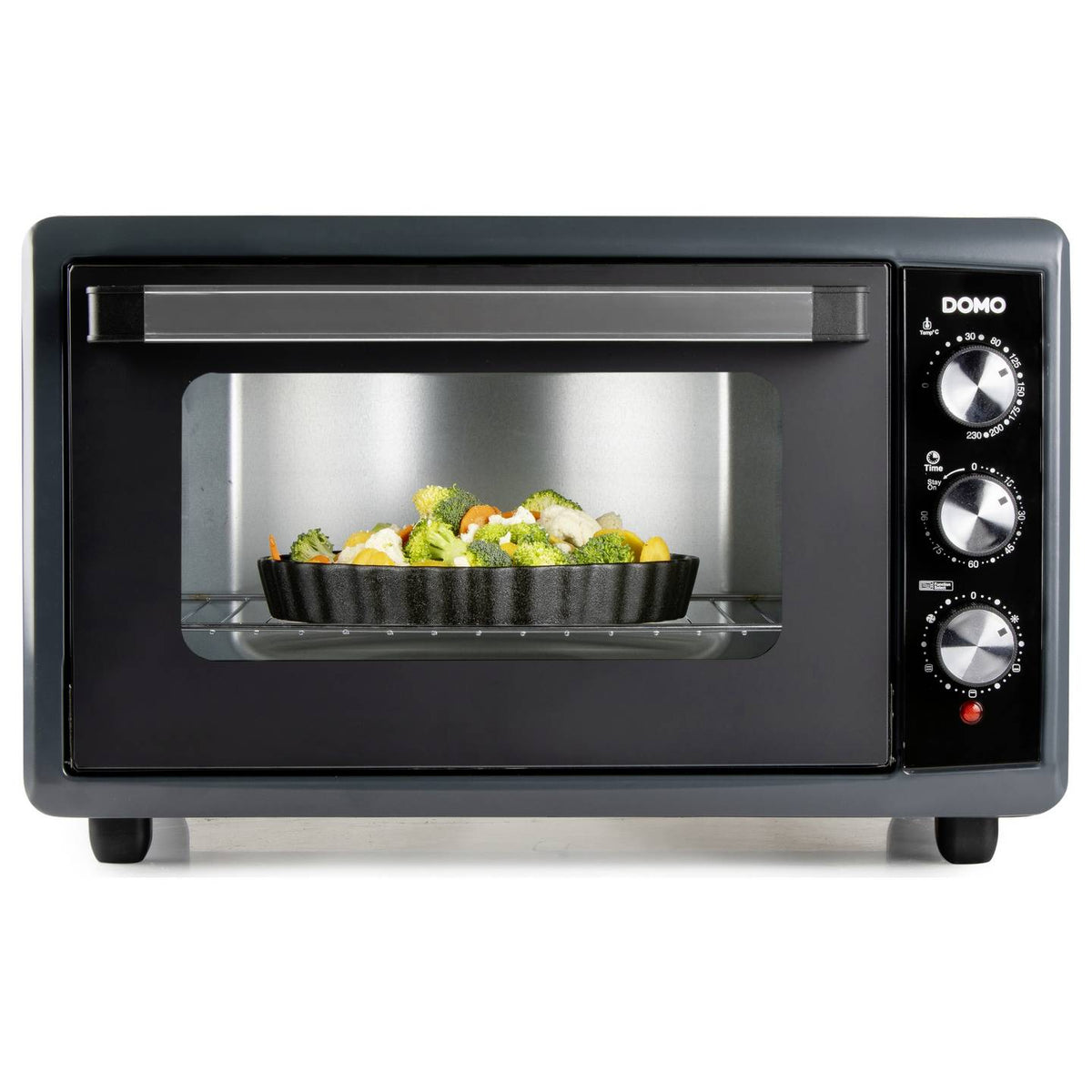 DOMO multifunktionaler Backofen Ofen XXL 50L Elektro Temperatur 230 DEFEKTWARE - 5411397173751