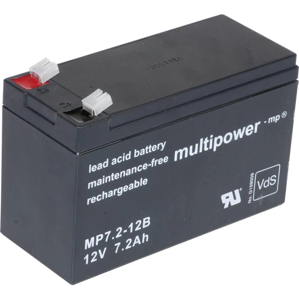 B-Ware Multipower Bleiakku Batterie Akku Mp7,2 12 B 12 V 7,2 Ah Vd S Wartungsfrei - 4260476411144