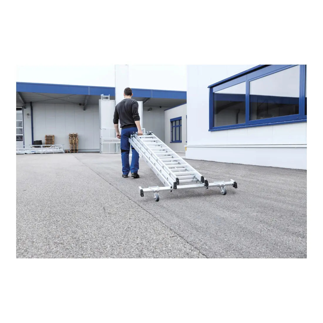 B-Ware Munk Nachrüstsatz Roll Bar Umrüstsatz Traverse Sprossenleiter Rollenmechanismus - 4031405196353