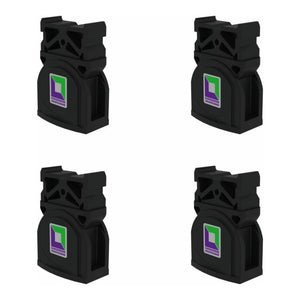 B-Ware MUNK Innenschuh Einsatz Baujahr 2005-2018 Aluminium 58x25 mm Holmhöhe 4er-Set
