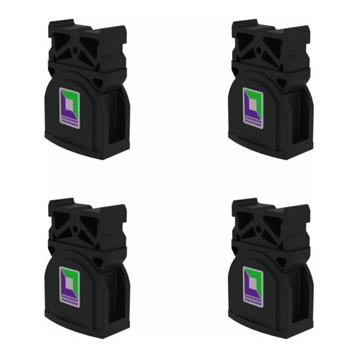 MUNK Innenschuh Einsatz Baujahr 2005-2018 Aluminium 58x25 mm Holmhöhe 4er-Set - 4031405192010