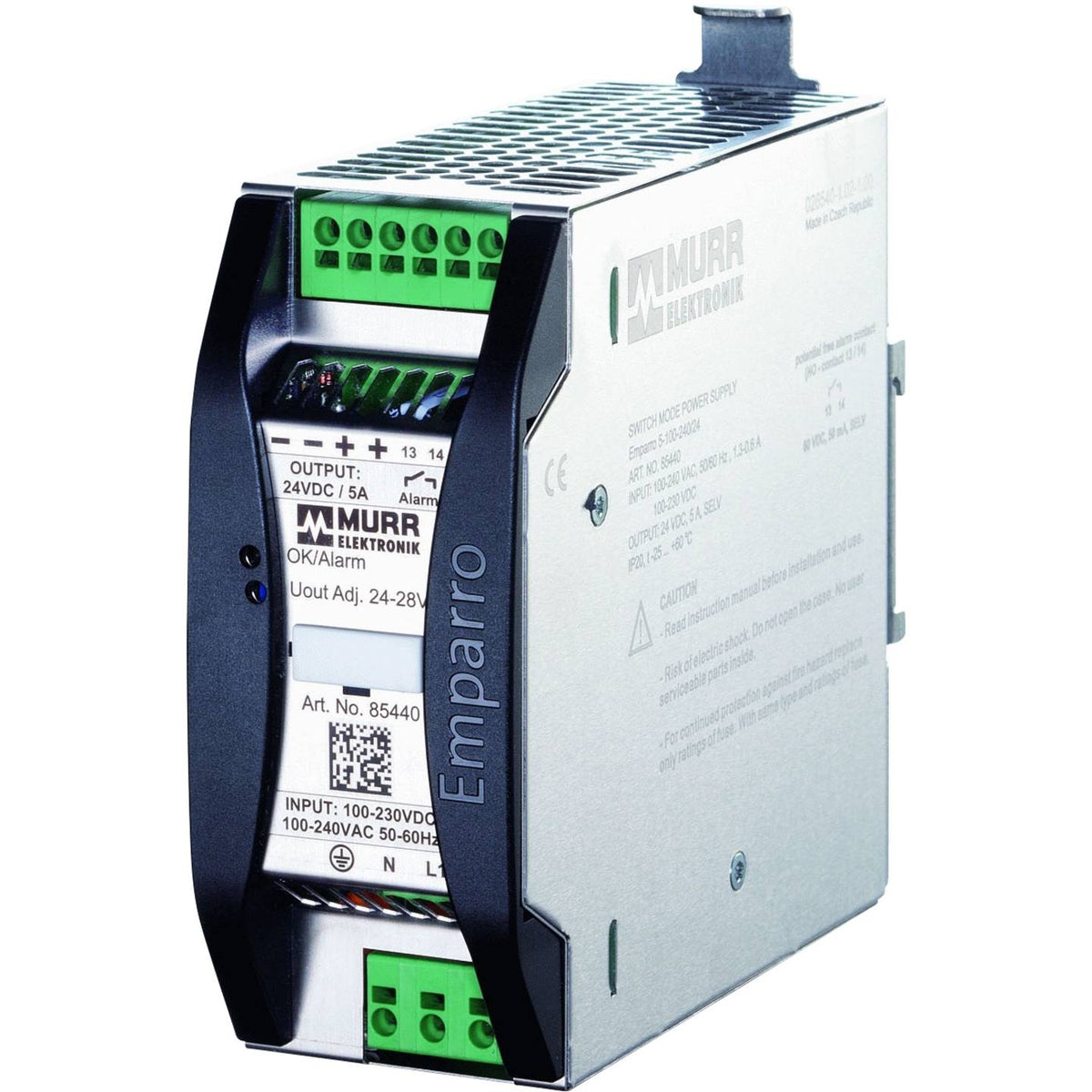 Murr Elektronik Emparro Hutschienen Netzteil Schaltnetzteil DIN Rail einstellbar - 4048879446648