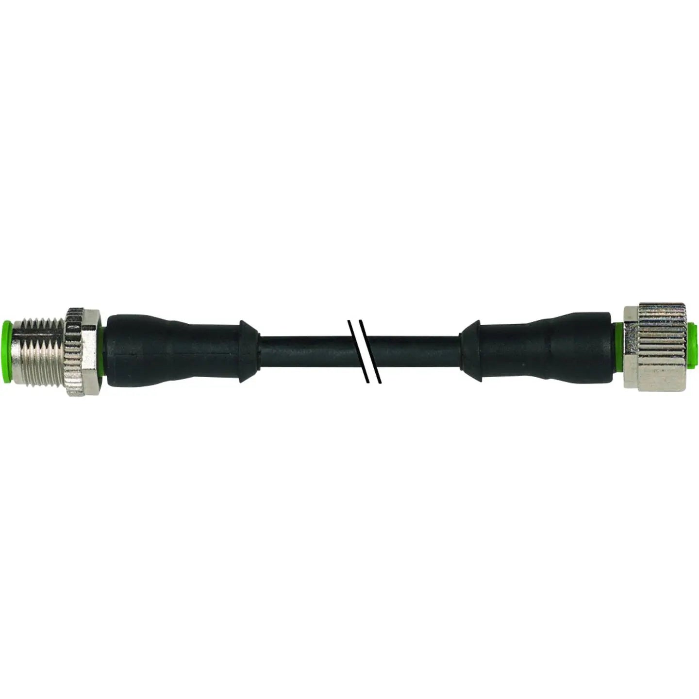 B-Ware Murr Elektronik Steckverbinder Stecker Buchse M12 Sensorleitung Schwarz Pur 4 M - 4048879183376