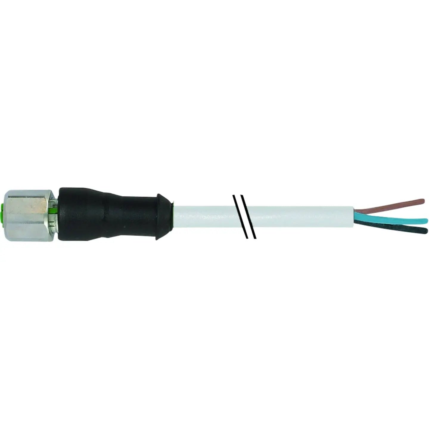 B-Ware Murrelektronik Sensor Aktor Steckverbinder Verbindungskabel Buchse M12 Grau 10m - 4048879753029