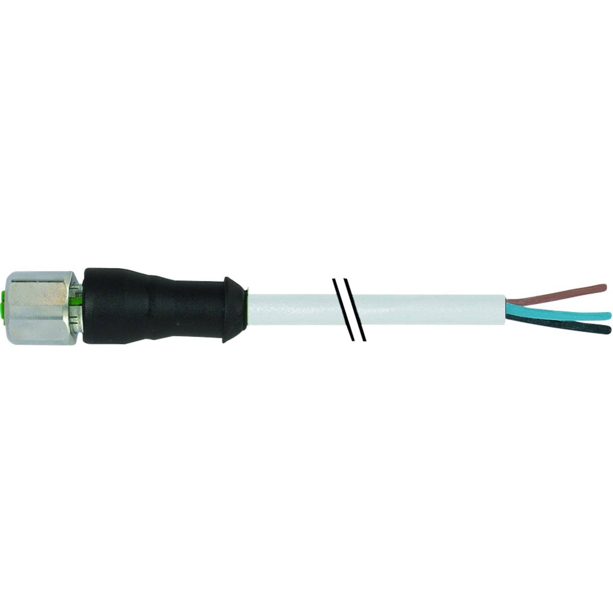 Murrelektronik Sensor Aktor Steckverbinder Verbindungskabel Buchse M12 Grau 10m - 4048879753029