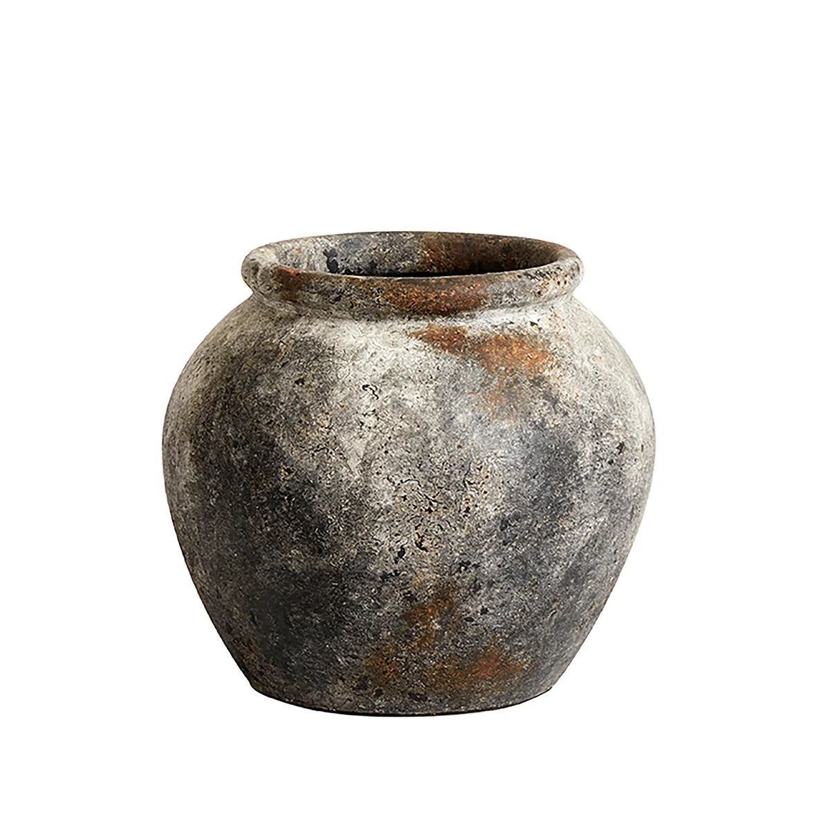 Muubs Echo Krug Vase Gefäß Terrakotta Rostbraun 25cm 30cm Vasen - 5711973034873