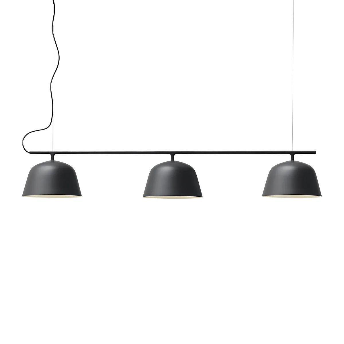 B-Ware Muuto Ambit Rail Pendelleuchte Hängelampe Beleuchtung Schwarz Esszimmerlampe - 5710562122502
