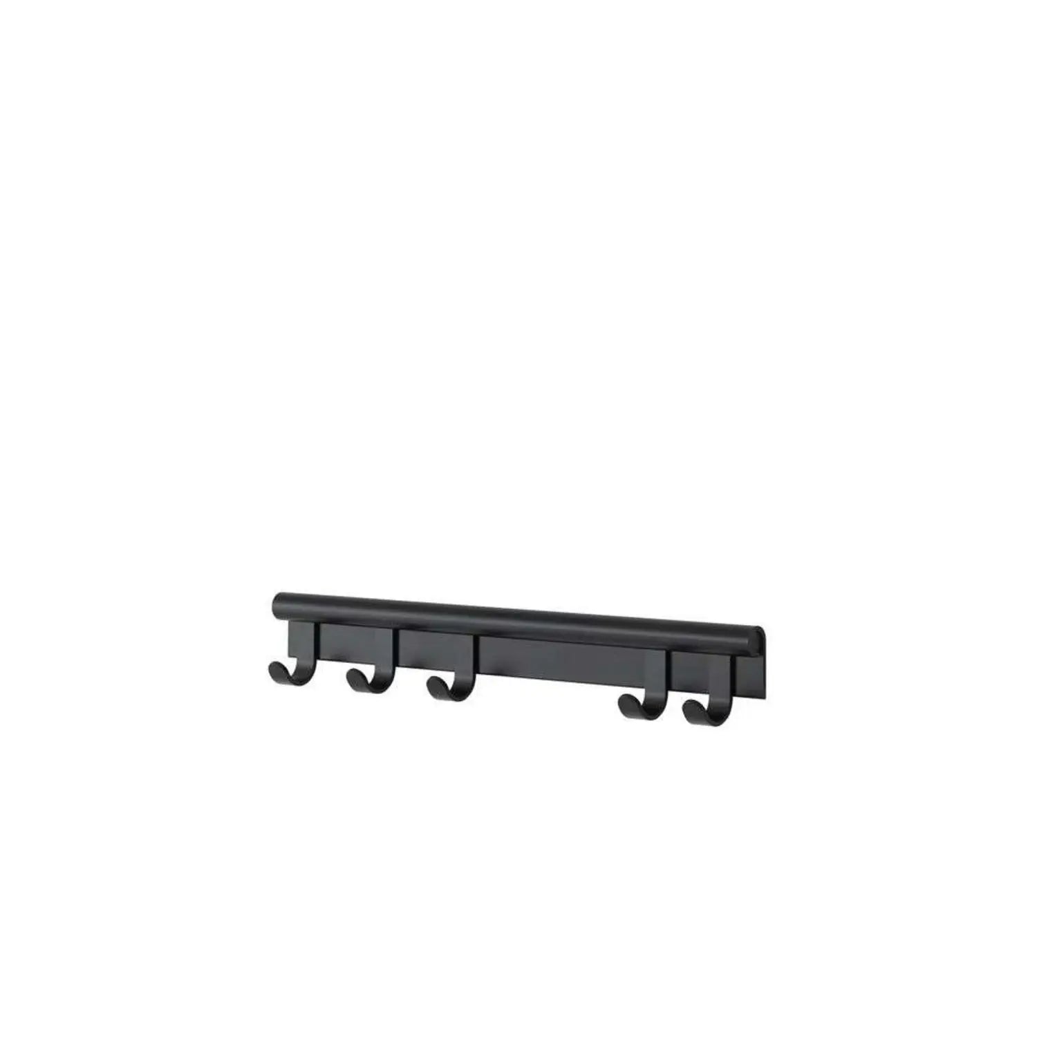 B-Ware Muuto Garderobe Wandhaken Coil Kleiderhaken Aluminium Schwarz 60 Cm - 5713295306140