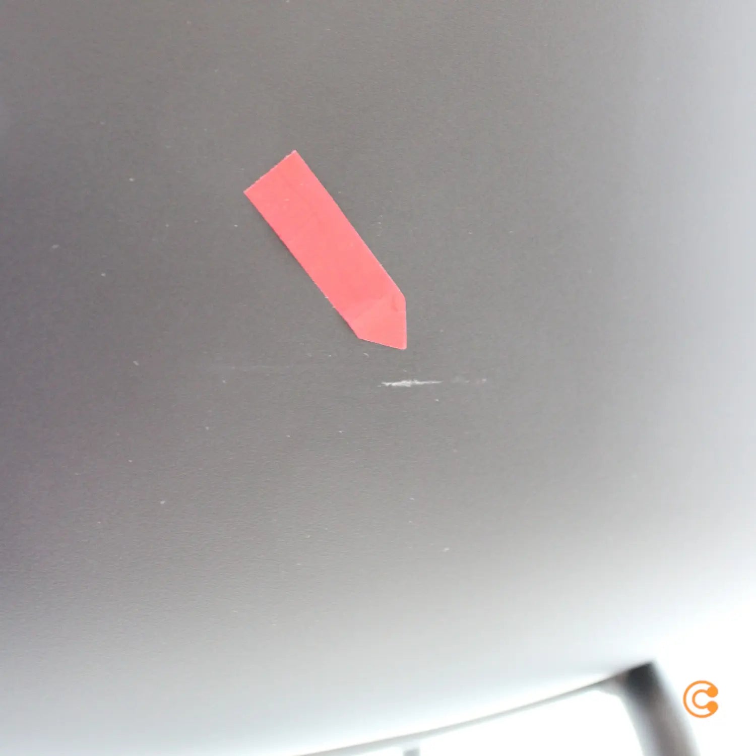 B-Ware Muuto Fiber Outdoor Gartenstuhl Kunststoffgleiter Anthrazit Siehe Text/Foto - 5713295094917