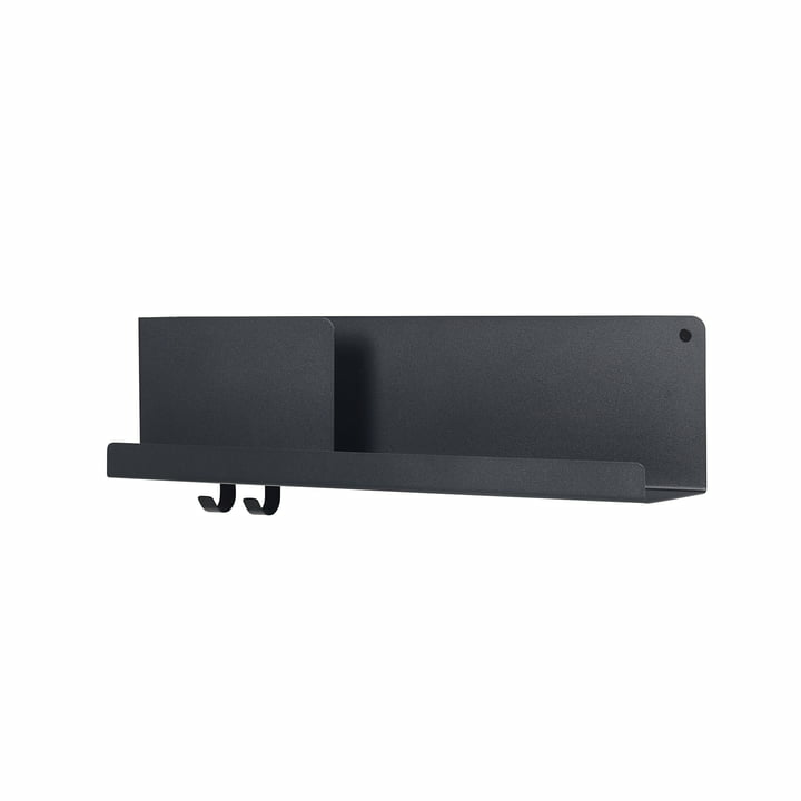 B-Ware Muuto Folded Shelves Regal Wandregal Schlüsselbrett Design 63 X 16,5 Cm Schwarz - 5713294320642