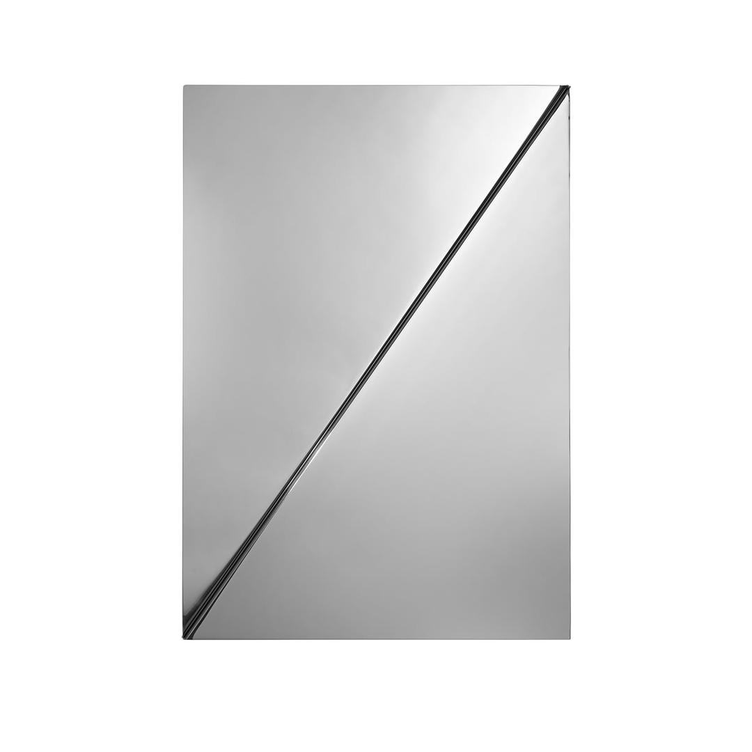 Muuto Wandspiegel Spiegel Dekospiegel Deko Gaze Edelstahl Poliert 50 X 35 Cm     B-Ware - 5713292840562