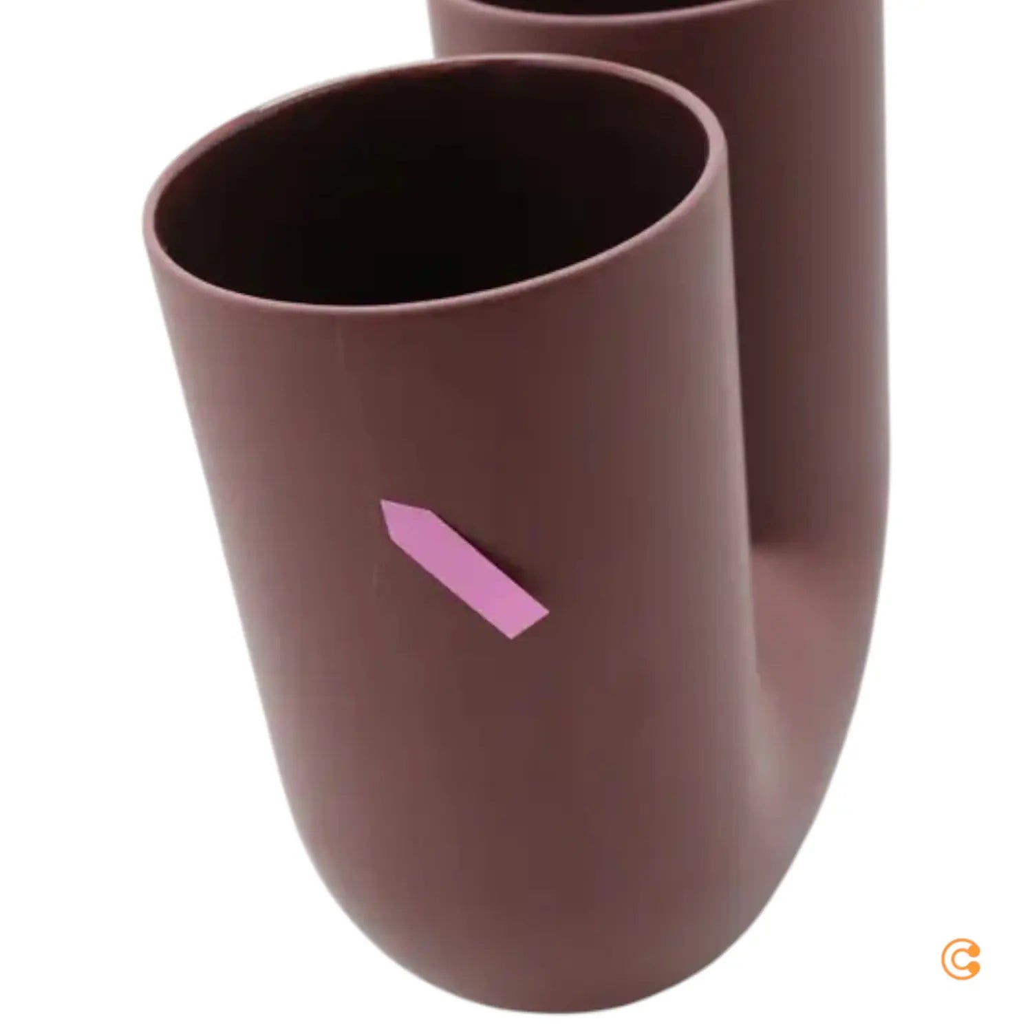 Muuto Kink Vase Blumengefäß Blumenvase Gefäß Vase Tiefrot Siehe Text/Foto B-Ware - 5713292831324
