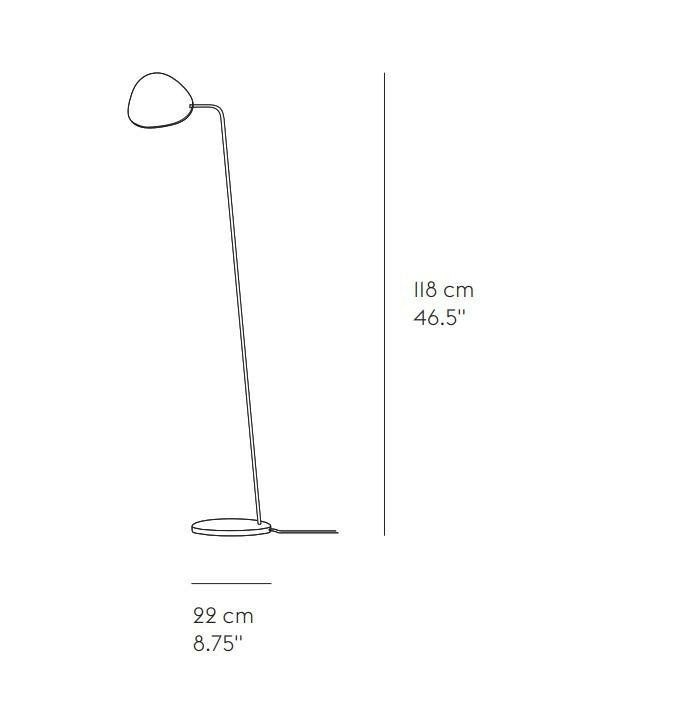Muuto Stehleuchte Lampe Led Stehlampe Led Leuchte Leuchte Defektware D-Ware - 5710562203577