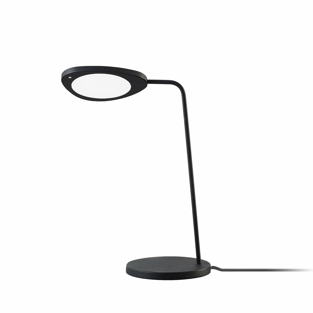 Muuto Leaf Led Tischleuchte Tischlampe Bürolampe Wohnzimmerlampe Lampe Schwarz B-Ware - 5710562134222