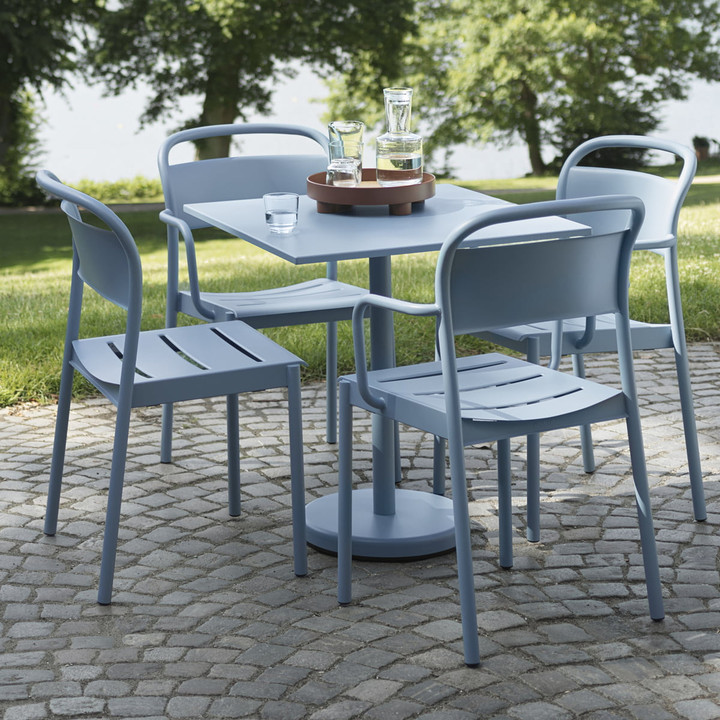 Muuto Armlehnstuhl Stuhl Outdoor Gartenstuhl Linear Steel Siehe Text/Foto B-Ware - 5713295984065