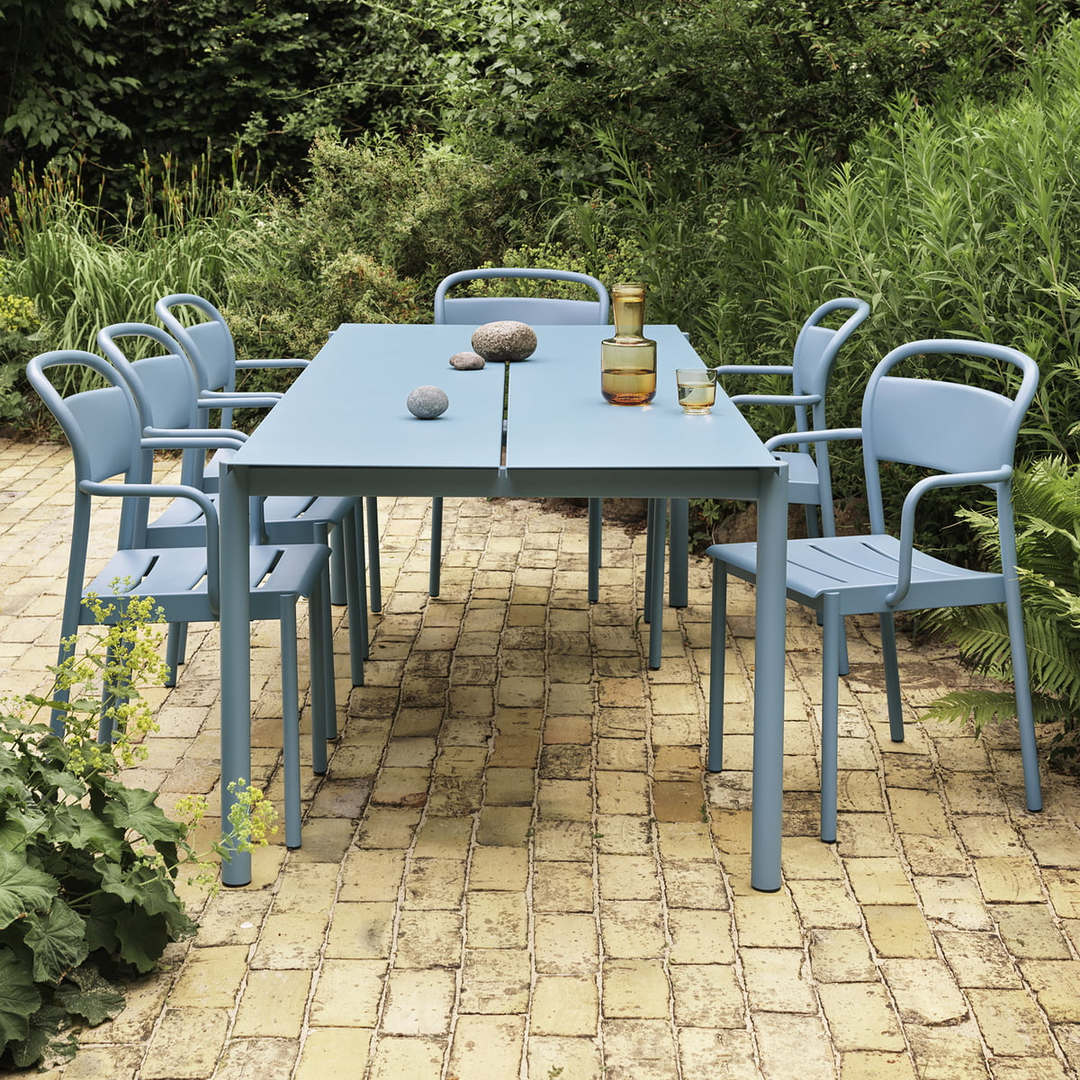 Muuto Armlehnstuhl Stuhl Outdoor Gartenstuhl Linear Steel Siehe Text/Foto B-Ware - 5713295984065