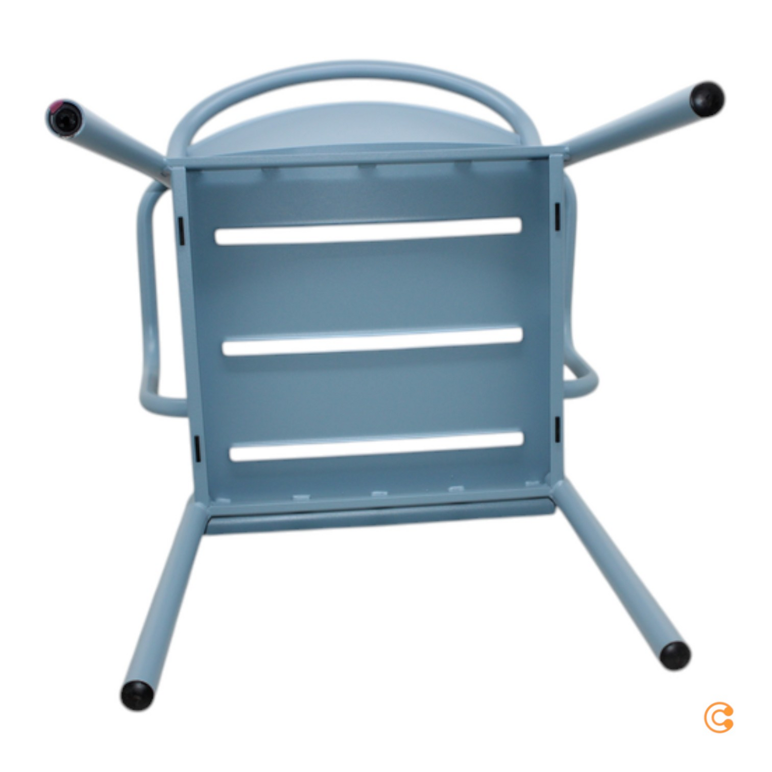 Muuto Armlehnstuhl Stuhl Outdoor Gartenstuhl Linear Steel Blau Siehe Text/Foto B-Ware - 5713295984065