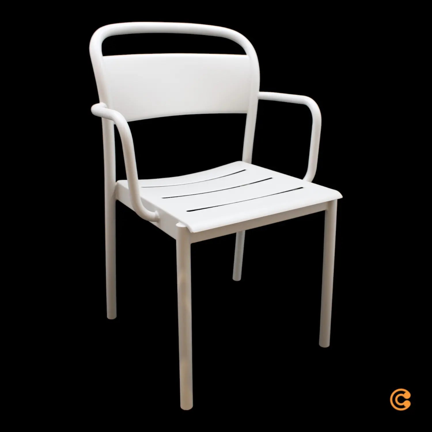B-Ware Muuto   Linear Steel Armchair Outdoor Grau Stuhl Möbel Sitzmöbel Siehe Text/F5 - 5713295984324