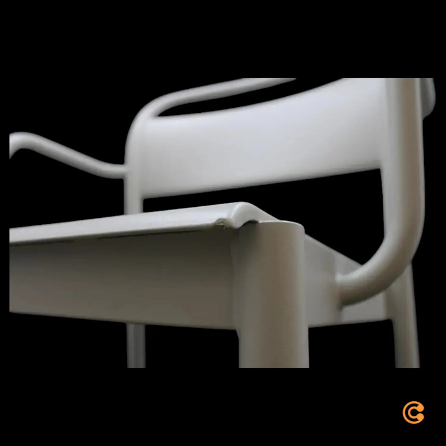 B-Ware Muuto   Linear Steel Armchair Outdoor Grau Stuhl Möbel Sitzmöbel Siehe Text/F246 - 5713295984324